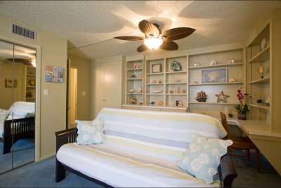 Third bedroom with Futon/Full size bed